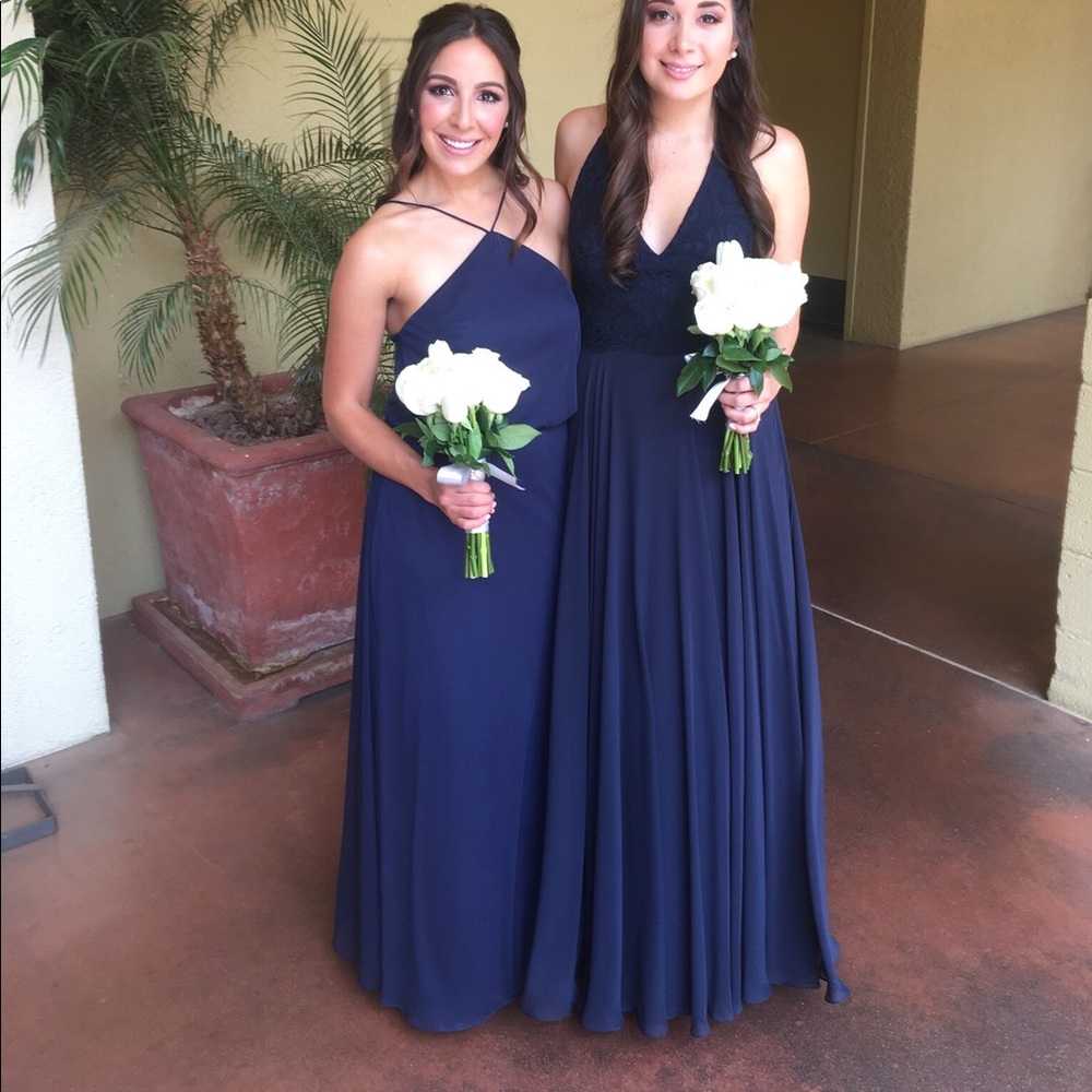 Alfred Sung Dress in Midnight - Picture 6 of 6